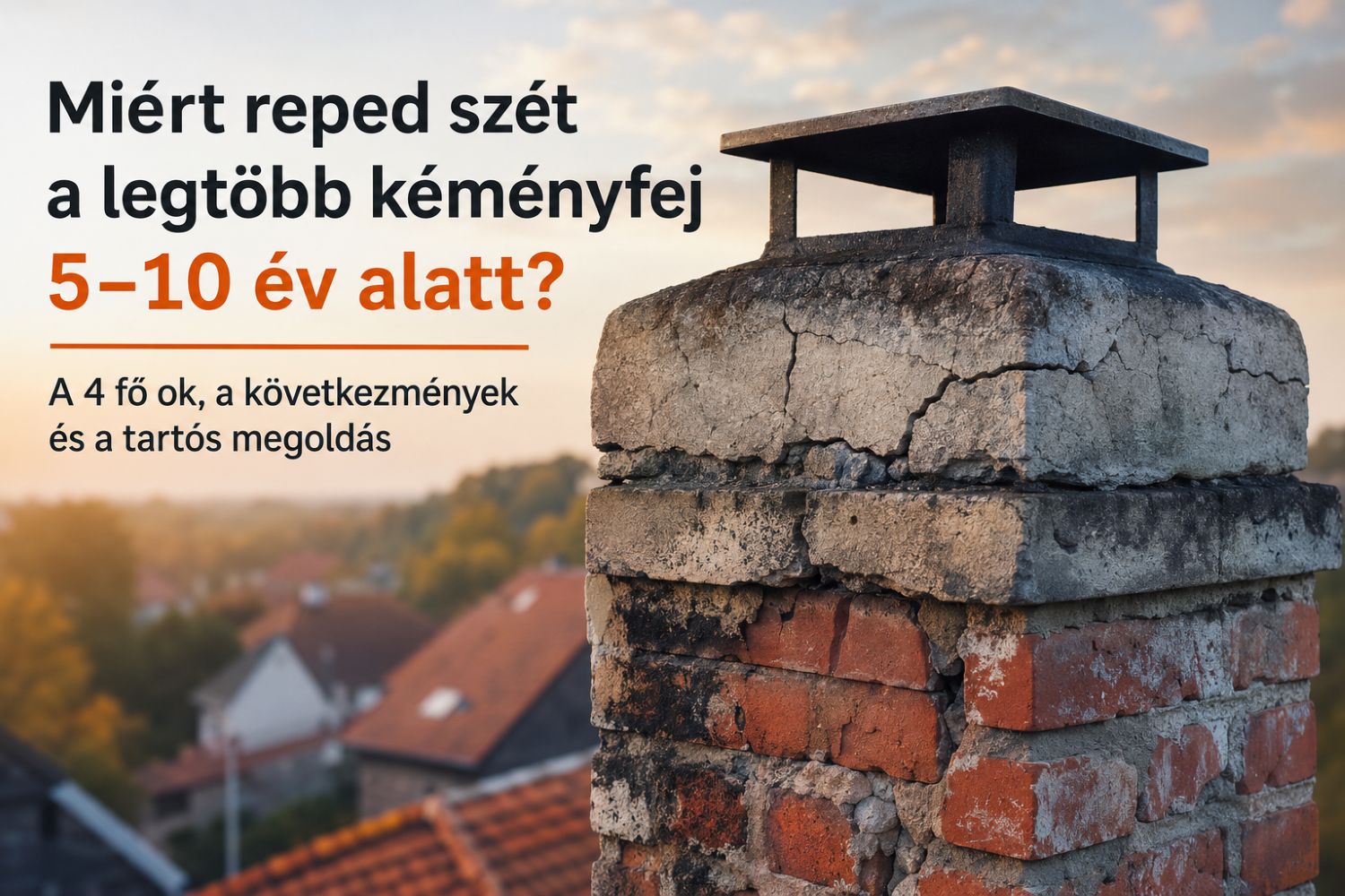 Repedt kéményfej